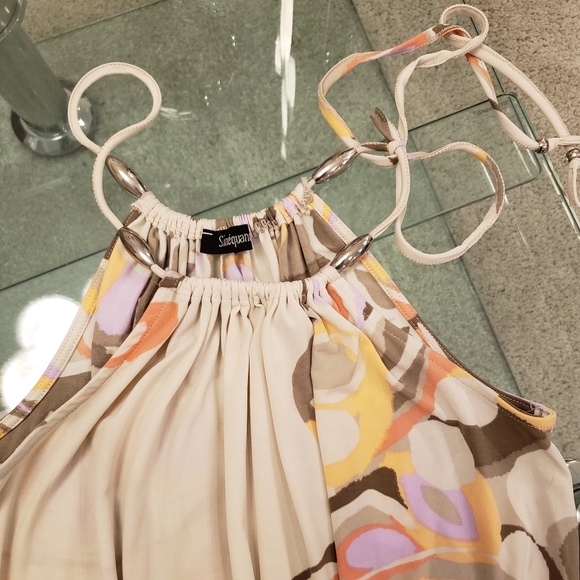Sinequanon Dresses & Skirts - Sinequanon EUC cream floral summer dress small